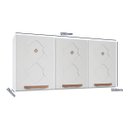 Ver imagem 5 de Armário de Cozinha Aéreo Triplo em Aço 3 Portas Mirage New 