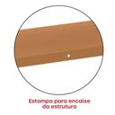 Ver mais imagens de Estante de Estrutura Metálica com 6 Prateleiras 175cm(a)92acm(l)30cm(p) sem Reforço Laranja