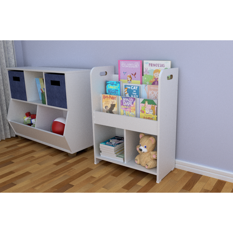 Organizador de Livros com Nichos Infantil Sol 100% Mdf