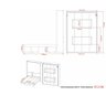 Cama Articulada Casal para Colchão 138 x 188cm Multimóveis VCR35036 Branco - 3