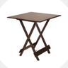 Mesa Dobrável 70x70 Imbuia Premium - 1
