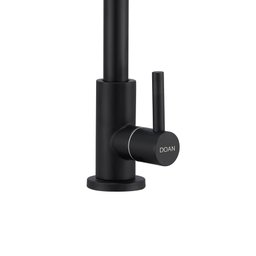 Torneira Cozinha Gourmet Flexível Giratória Mesa Preta Doan Nox06b - 2