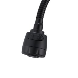 Torneira Cozinha Gourmet Flexível Giratória Mesa Preta Doan Nox06b - 3