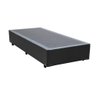 Cama Box Solteiro 88 Bello Box - Tecido Sintético Preto 88x188x40 - 1
