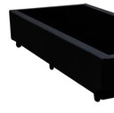 Ver imagem 2 de Cama Box Solteiro 88 Preto 88x188x40