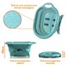 Aparelho Bacia Hidromassageador Spa Dos Pes Massageador Azul - 6