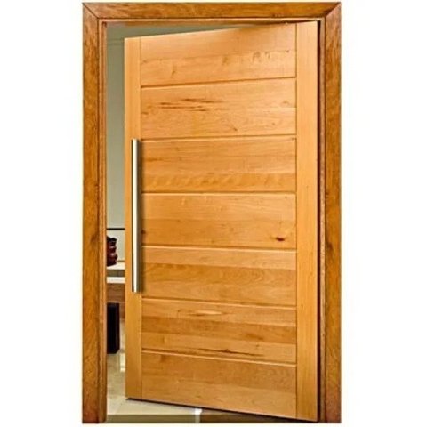 Porta Pivotante de Madeira Maciça Bbb 2,14x0,98