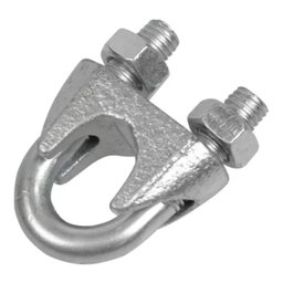 Kit 20 Grampos Clips Cabo De Aço Reparo Academia Aparelho - 3