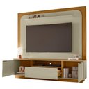 Ver imagem 5 de Painel Home Theater Nilo para Tv 75 Pol 2 Portas 200 Cm Cumaru Opala Madetec