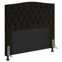 Ver imagem 2 de Cabeceira Cama Box Queen Itália 160 Cm Suede Mv Estofados Italia