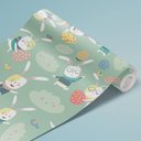 Ver imagem 3 de Papel de Parede Infantil - Coelhinhos Arte Destaque 2 Metros