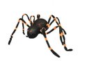 Ver imagem 1 de Aranha Decorativa C/ Led Pernas Laranja Halloween
