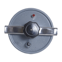 Ver imagem 4 de Panela Alta Pressão Indução Antiaderente Revestimento Mármore Cerâmico 6 Litros Cinza