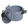 Panela Alta Pressão Indução Antiaderente Revestimento Mármore Cerâmico 6 Litros Cinza - 1