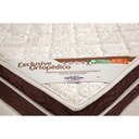 Ver imagem 3 de Colchão Casal Ortobom Exclusive Ortopédico (138x188x27) - Estrutura Ortopédica, Ortopillow 