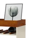 Ver imagem 4 de Aparador Café Drink Off White/caramelo Pés em Madeira Pinus Ofertamo