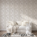 Ver imagem 6 de Kit 10 Metros - Papel de Parede Adesivo Floral Vertical Decoração para Quartos
