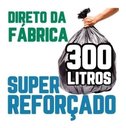 Ver imagem 1 de Saco de Lixo 300 Litros 200un Preto Super Reforçado