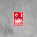 Ver imagem 3 de Combo 6 Placas de Sinalização Saída de Emergência 20x30 Acesso - X-720 F9e