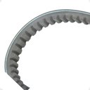Ver imagem 5 de 02 Correia Dentada Transmissão Motocultivador Tratorito