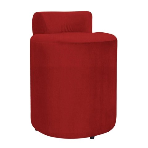 Puff Banquetas Athena Decorativa Suede