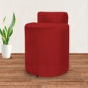 Ver imagem 3 de Puff Banquetas Athena Decorativa Suede