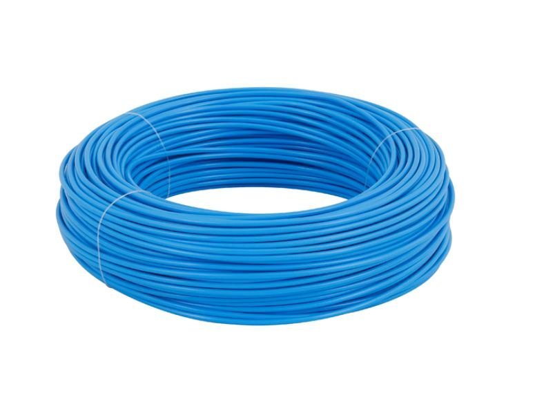 Fios Elétricos Antichamas Flexível 2,5 Mm 100 Metros Azul