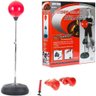 KIT SACO DE PANCADAS BOXE LUTA PUNCHING BALL ALTURA AJUSTAVEL - 2