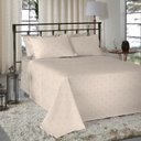 Ver imagem 2 de Jogo de Cama King Size Algodão 300 Fios 4 Pçs Estampa Estilo