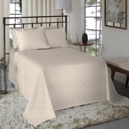 Jogo de Cama King Size Algodão 300 Fios 4 Pçs Estampa Estilo - 4