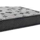 Ver imagem 3 de Cama Box Viúva: Colchão Anatômico Ortobom D33/ep Fort Tech Iso 100 + Base Crc Suede Brown(128x188