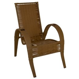 Conjunto de Mesa de Centro e 2 Cadeiras Vitória para Área Externa - 4
