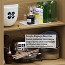 Ver imagem 6 de Balcão de Cozinha 80cm 2 Pts Elegance Luciane Móveis Freijó/freijó Brasil
