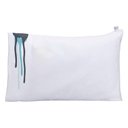 Ver imagem 2 de Kit 7 Peças Edredom Casal Queen Colorful Linho e Hipercal 400 Fios Verde