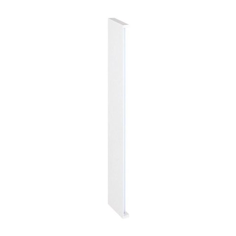 Arandela Stella Reflex Led 72cm Ip65 20w Bivolt Branco - 3000k - Luz Amarela