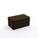 Ver imagem 3 de Kit Cabeceira Decorativa Para Cama Box Antares e Calçadeira Sagitarius 90 Para Cama de Solteiro Sued