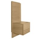 Ver imagem 6 de Mesa de Cabeceira para Cama Solteiro Tarumã e Samambaia CabeCasa MadeiraOriginals