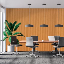 Painel Ripado em Barra 270x87cm (2,35m²) MDF AMORECANELA DECORAÇÃO E ARTE - 4