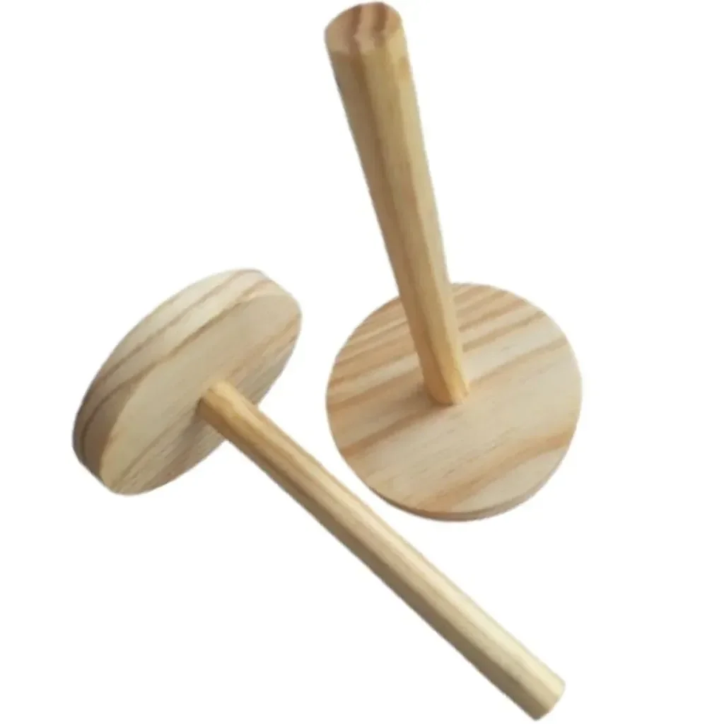 Ver imagem 4 de Porta Papel Toalha Casa Cozinha Suporte Natural Madeira