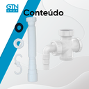 Ver imagem 4 de Conexão Pia Maquina Lavar Louça Roupa Cruzeta + Sifão 1.1/2