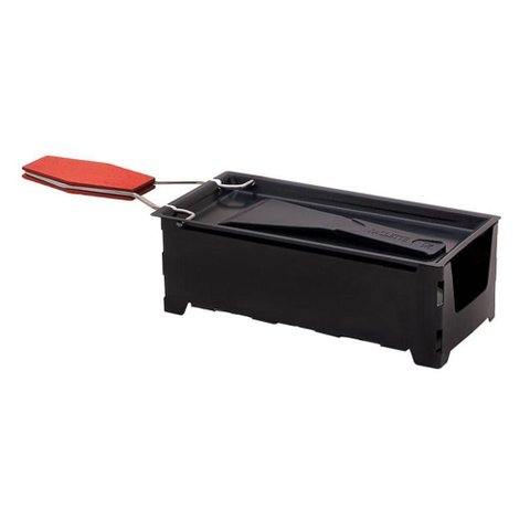 Conjunto Raclete de Ferro Preto 30 Cm Mimo Style Asf22380