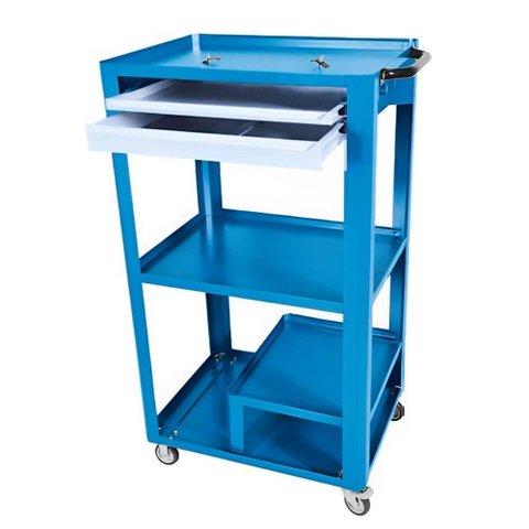 Rack para Computador Aberto - 160 - Fercar Rack Azul para Computador Aberto - 160 - Fercar