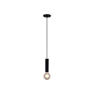 LUMINÁRIA PENDENTE SLIM PEQ 1 LAMP E27 PRETO - 3111 PEQ PT