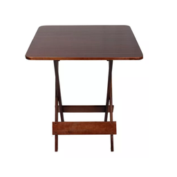 Mesa 70x70 Pinus com 4 Cadeiras Cor Imbuia - 2