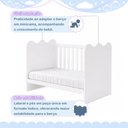 Ver imagem 7 de Berço Mini Cama com Colchão e Suporte Mosquiteiro Ternura Compact 100% MDF