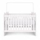 Ver mais imagens de Berço Mini Cama com Colchão e Suporte Mosquiteiro Ternura Compact 100% MDF