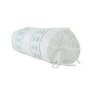 Capa para Rolo de Cama Mikonos Blue Gardenia
