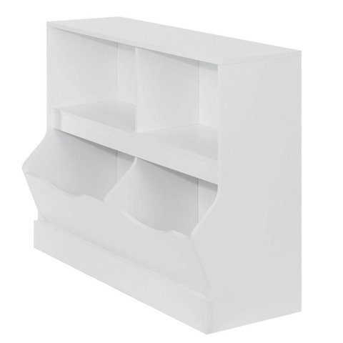 Organizador Infantil Ariela 2 Portas 4 Gavetas MDF 104cm Woodcore