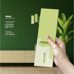 Paleta de Cores Verdes - Quadros ou Placas Modulares com 5 Peças - 3