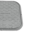 Ver imagem 3 de Tampa Tampão de Chão Simples T33 Ferro Passagem 48x54cm